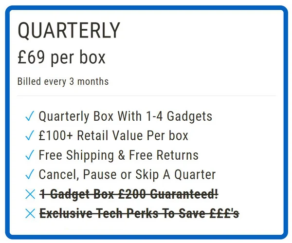 Quarterly Plan