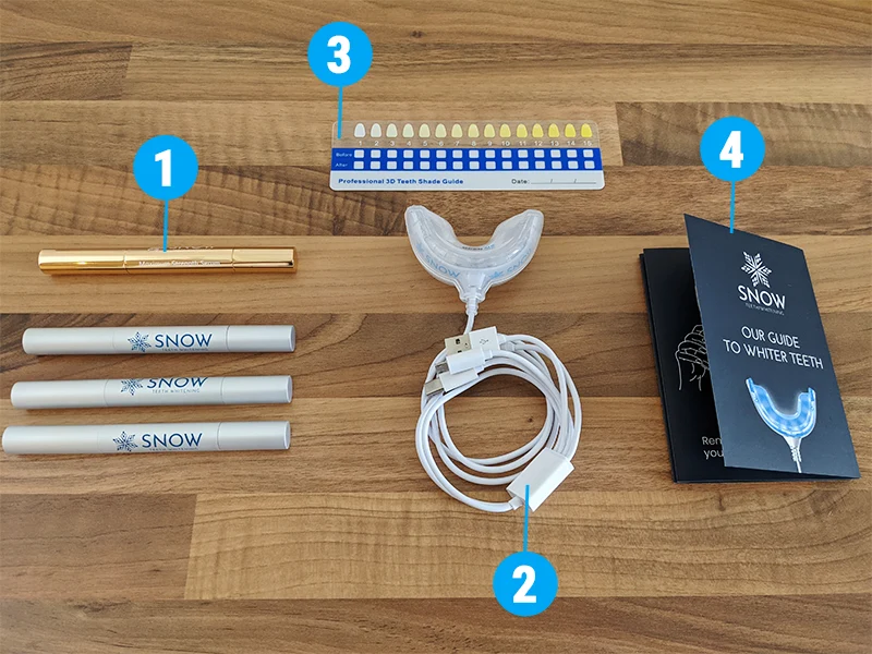 Snow Teeth Whitening Kit - What's In The Box?