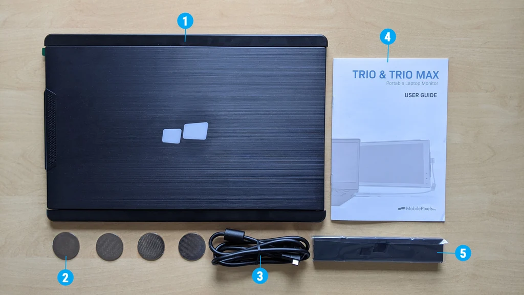 Mobile Pixels Trio Max What's In The Box